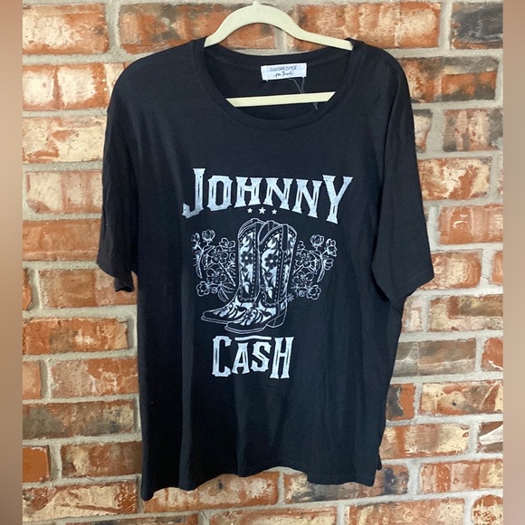 Daydreamer Tops - Daydreamer Johnny Cash shirt